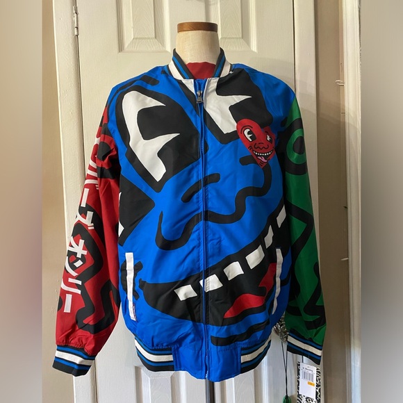 NWT Keith Haring Members Only Bomber Jacket - Picture 1 of 12